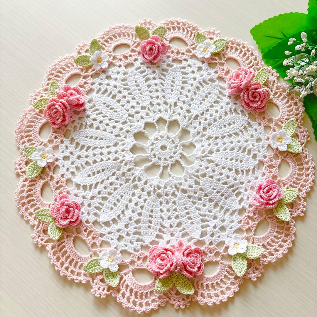 ♡19♡❁.*・゜レース編みドイリー❁.*・゜