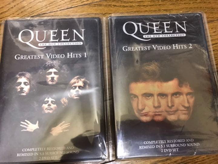クイーン　DVD 8枚セット　未開封x5、開封済みx3