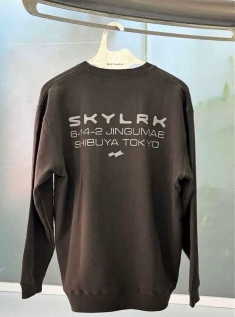 SKYLRK CREWNECK TOKYO POP-UP限定 XXL - メルカリ