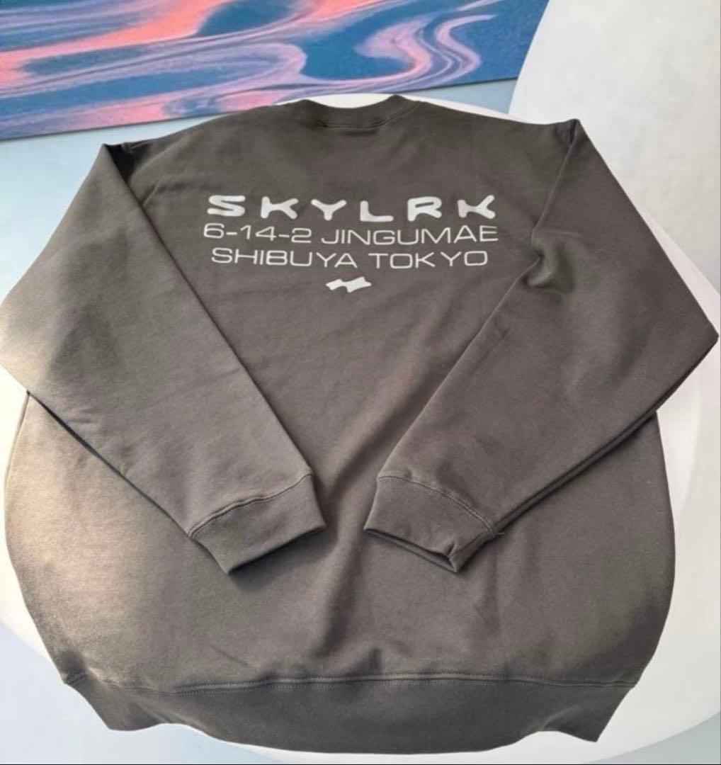 SKYLRK CREWNECK TOKYO POP-UP限定 XXL - メルカリ