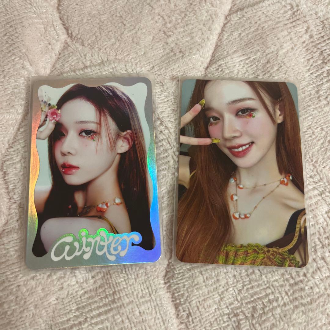 aespa ウィンター Better Things ラントレ トレカ md - メルカリ