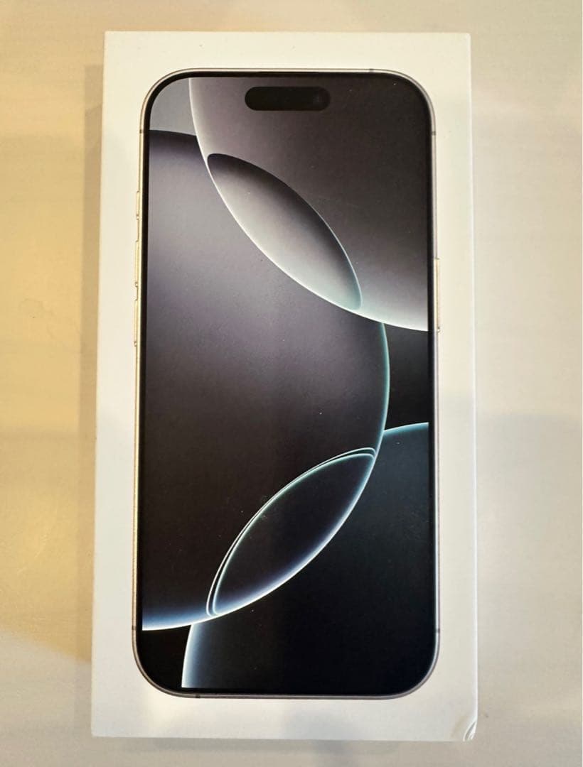 〝未開封新品 〟iPhone 16 Pro 256GB ホワイト・チタン iPhone 新品。未開封 16 Pro 256GB MYN13J/A ホワイトチタニウム