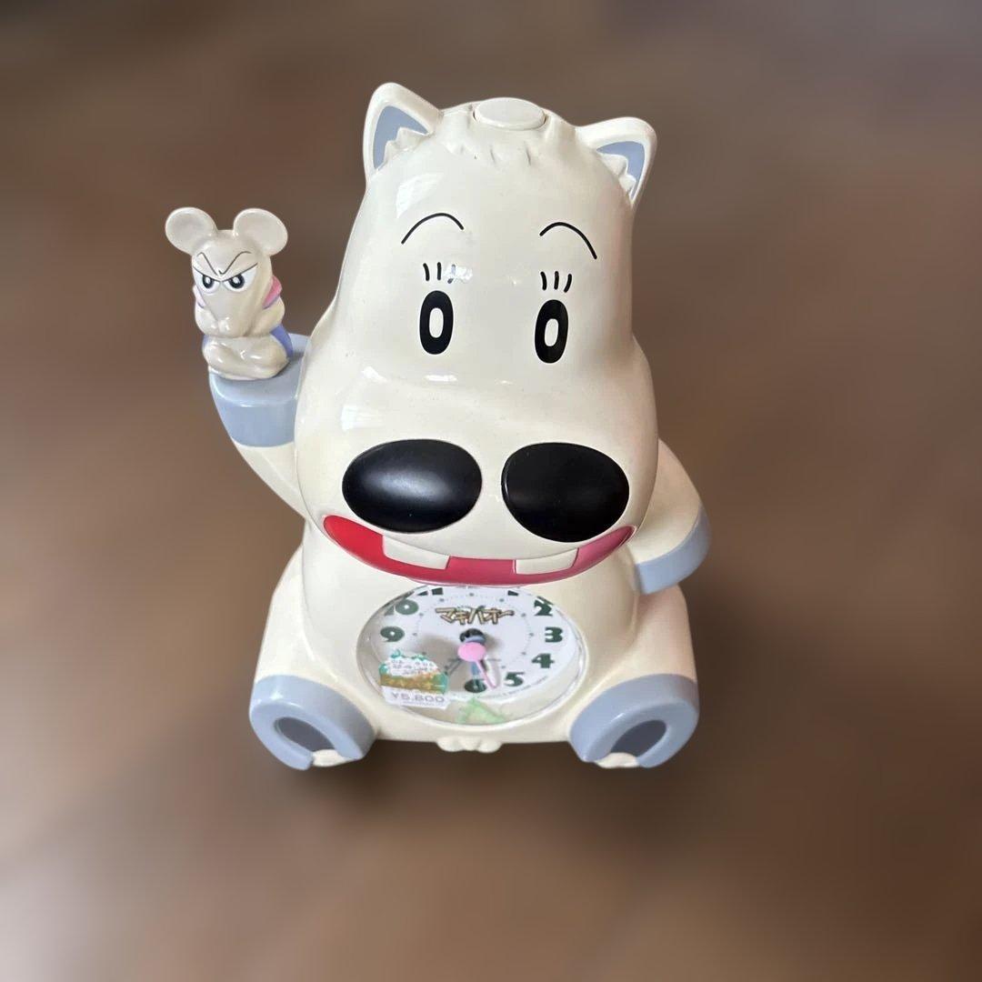 みどりのマキバオー 目覚まし時計 おしゃべりしますが壊れています