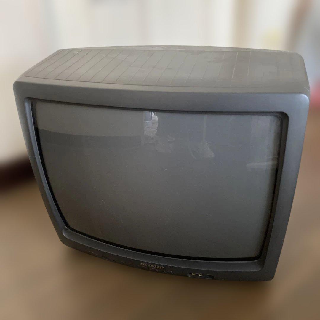 シャープ ブラウン管テレビ 95年製 - メルカリ