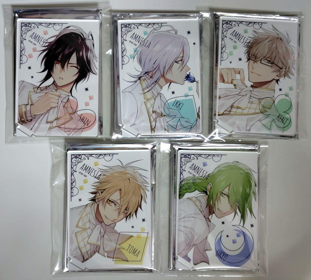 AMNESIA バレンタイン アクスタ LATER×CROWD 全種セット - メルカリ