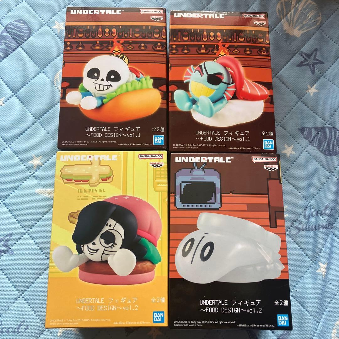 匿名配送】アンダーテール フィギュアセット UNDERTALE サンズ フード