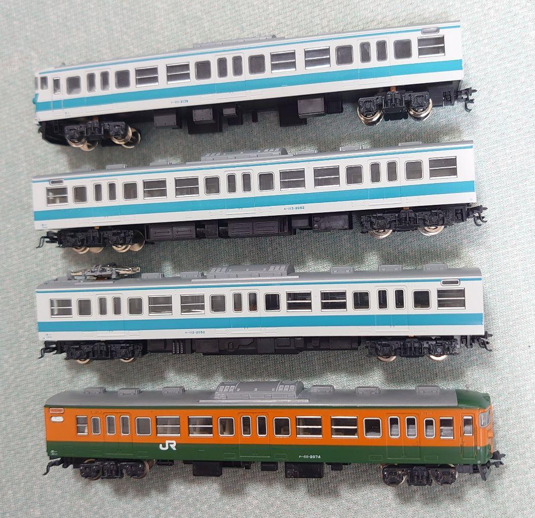 JR 113系 阪和線 阪和快速色 前連結可 3両+オマケ1両 JR 113系 阪和線 阪和快速色 前連結可 3両+オマケ1両 JR 113系 阪和線