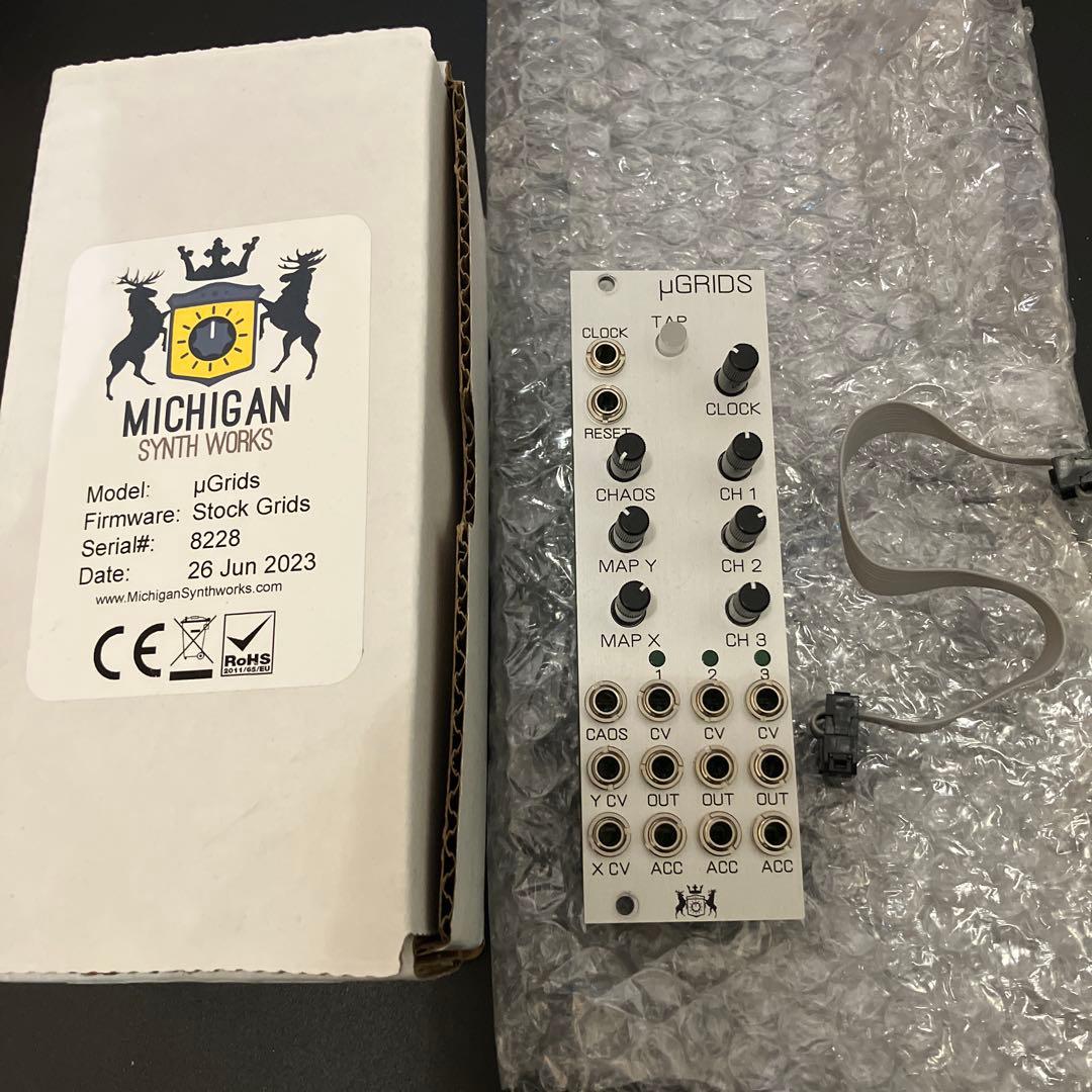 μGrids モジュラーシンセサイザー grids ugrids Michigan Synth Works uGrids— Clockface Modular