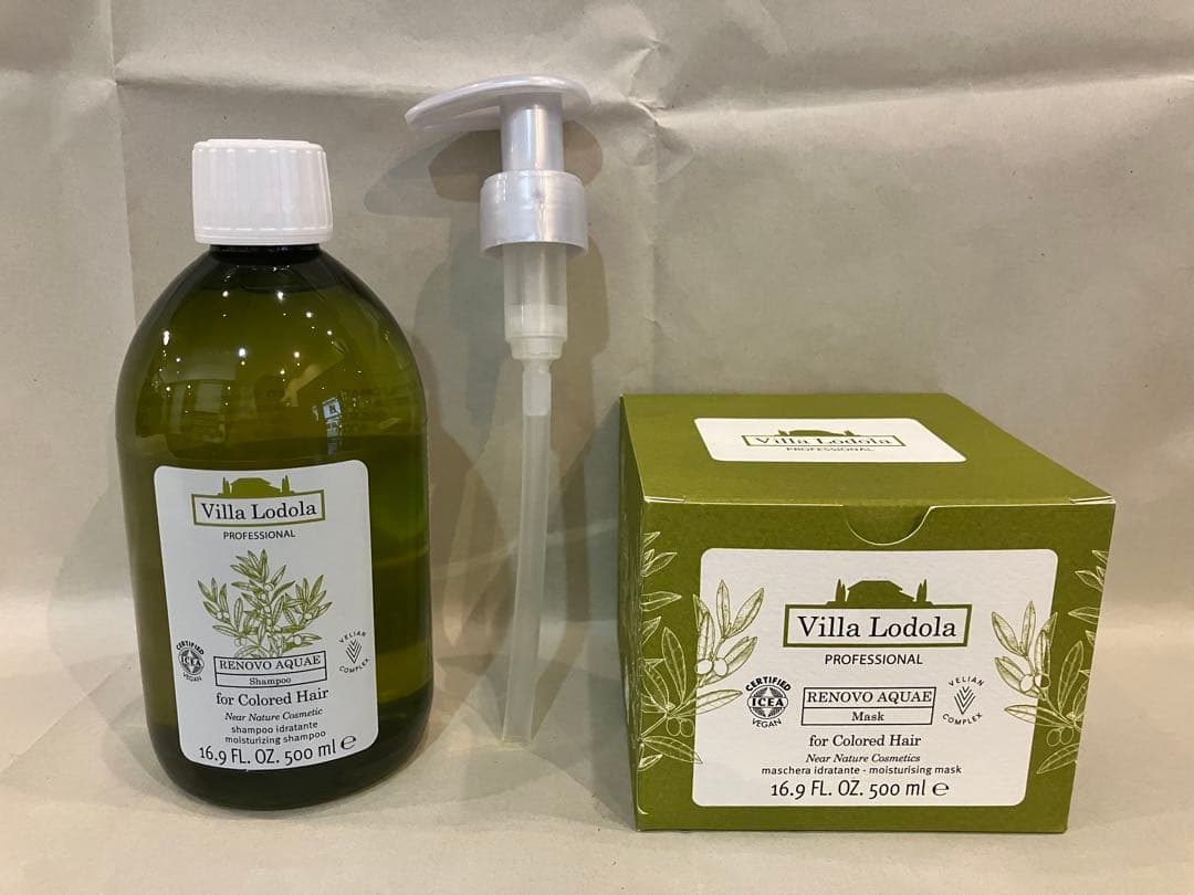 ヴィラロドラ レノーボ アクエシャンプー500ml マスク 500ml RENOVO AQUAE Shampoo（レノーボ アクエ シャンプー） | Villa Lodola