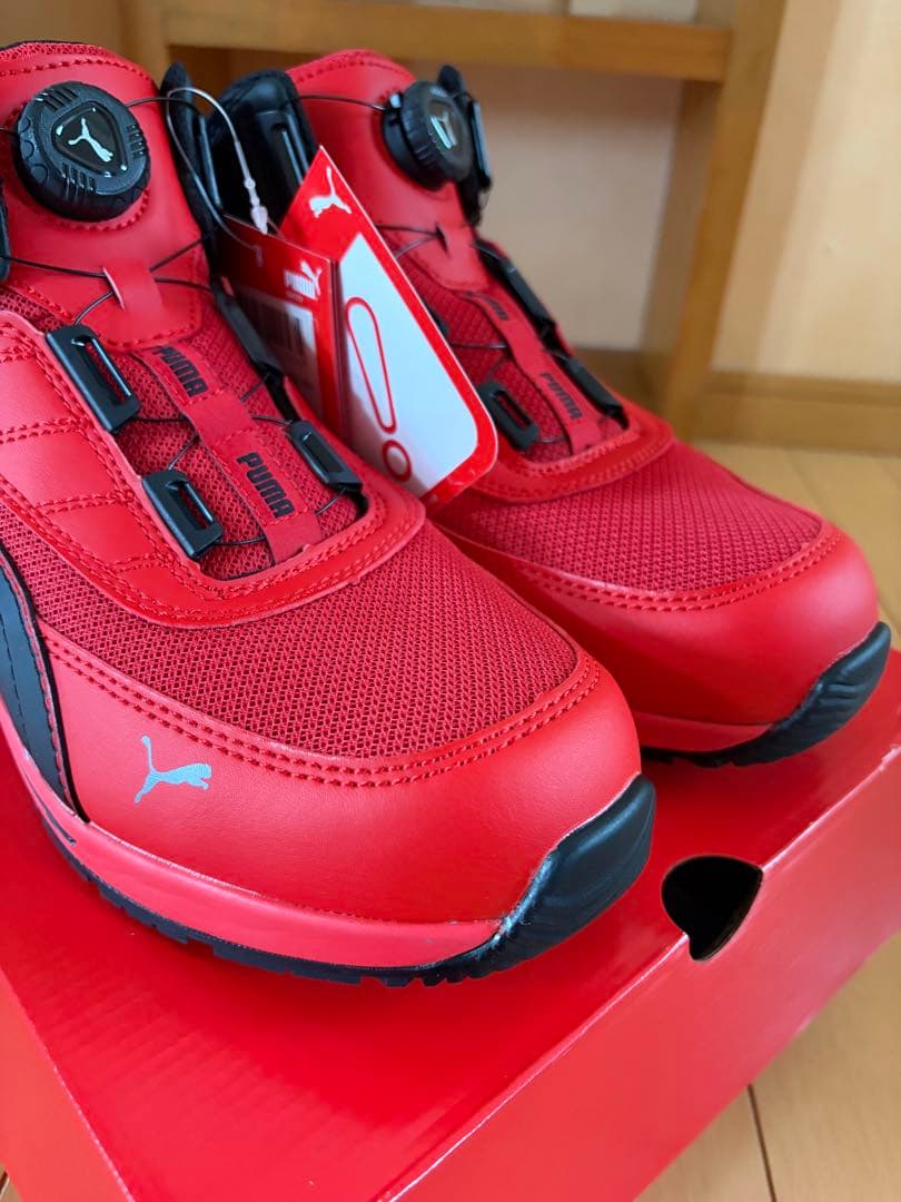 プーマ 安全靴 ダイヤル式 ディスクシステム 26.5cm 3E新品未使用