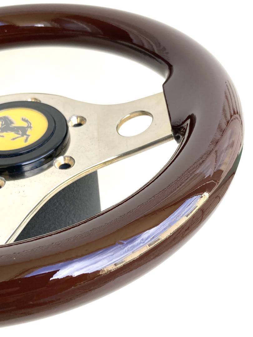 完全オリジナル‼️小径ウッドハンドル‼️23π‼︎街道レーサー‼️OBA