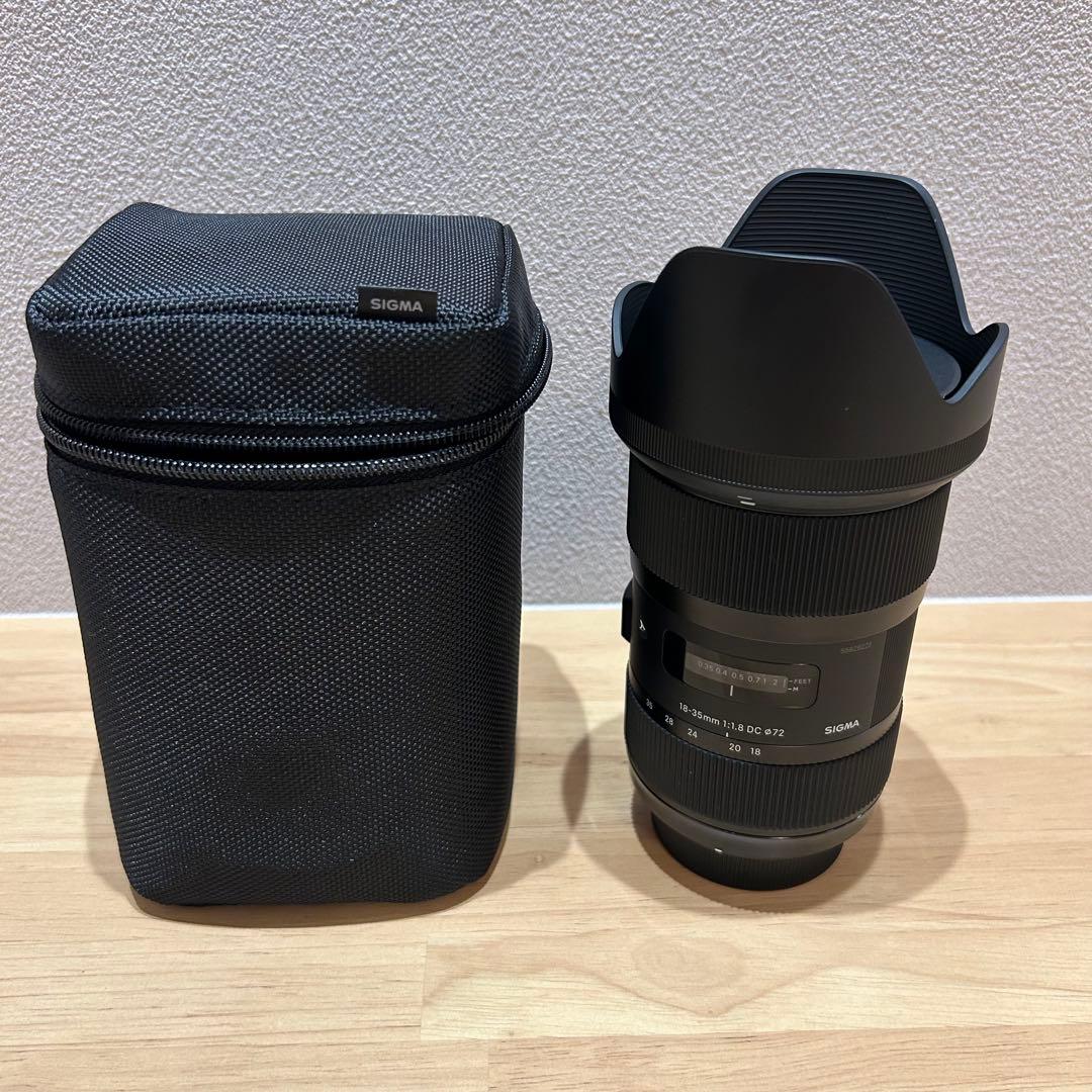 SIGMA 18-35mm F1.8 DC HSM Nikon F-DXマウント Amazon.com : Sigma 18-35mm f/1.8 DC HSM Art Lens for Nikon: Wide