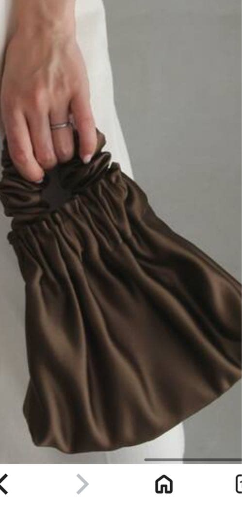 A Bronze Age ブロンズエイジサテンバッグ HALOBAG