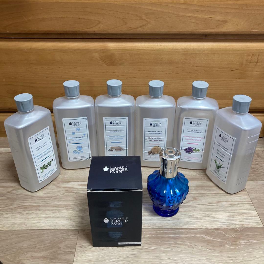 Lampe Berger ランプベルジェ オイル6本とランプセット imgrc0088447990.jpg
