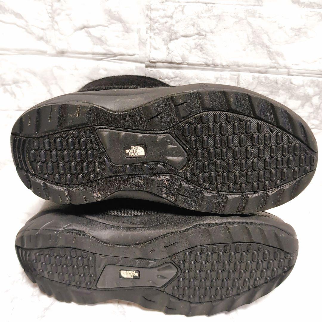 ザノースフェイス NF51592 ヌプシ ブーティーブーツ ウール 黒 23cm