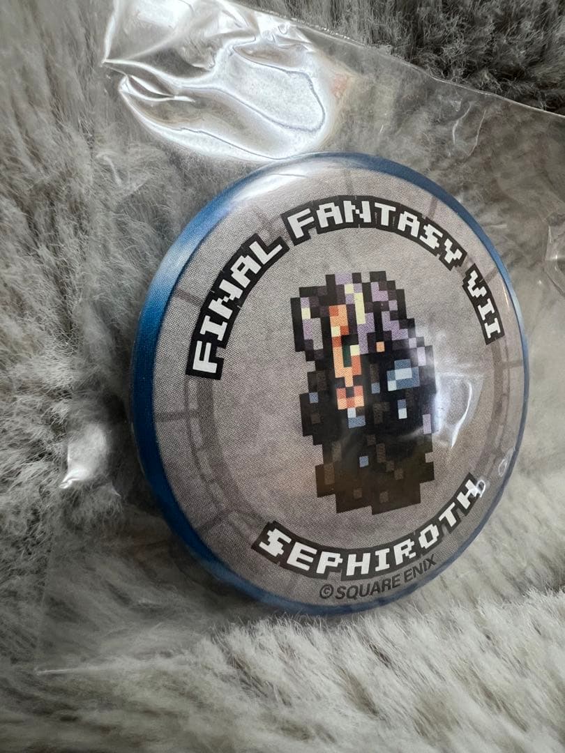 FF7 セフィロス 缶バッジ ピンバッジ ffrk ガチャ ドット絵 - メルカリ
