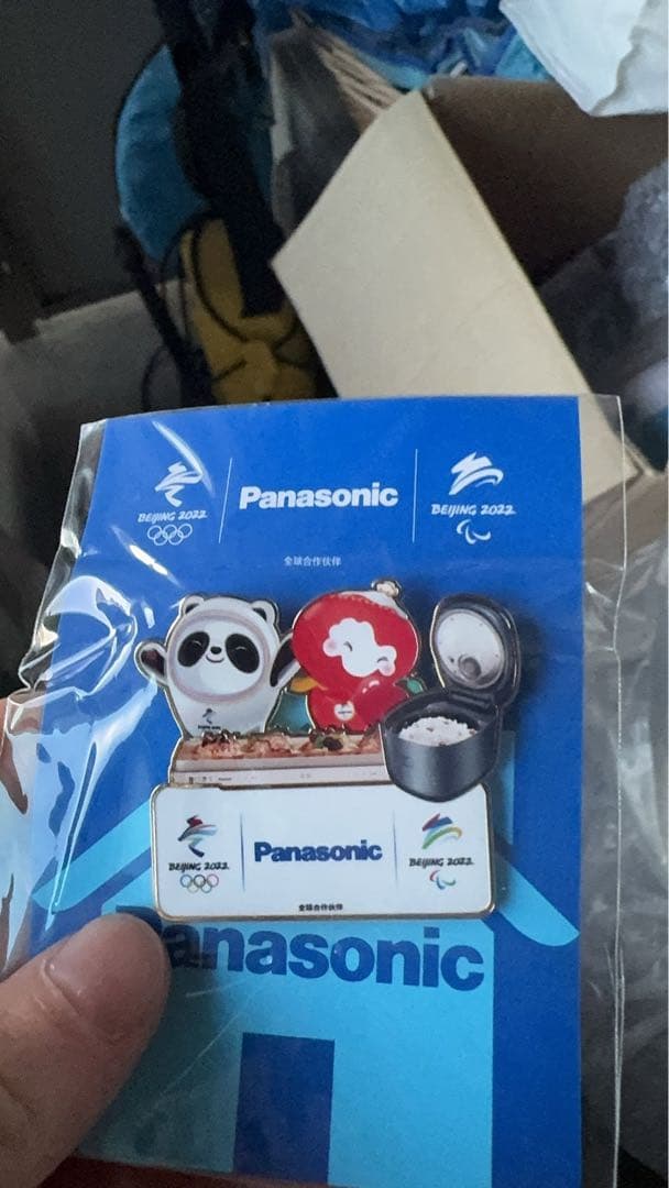 Panasonic オリンピック ピンバッジ 2022 北京オリンピック - メルカリ