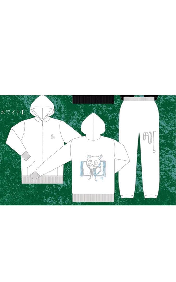 ザアザア 一葵 生誕グッズ ラクガキセットアップ - メルカリ