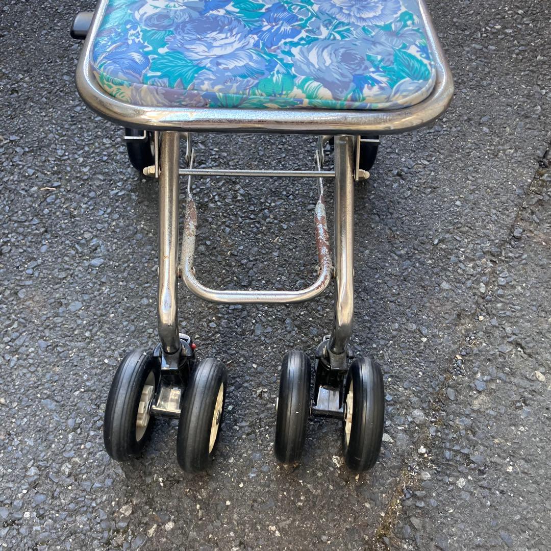 幸和製作所 シルバーカー Walking Stecky 折りたたみ式 押し車