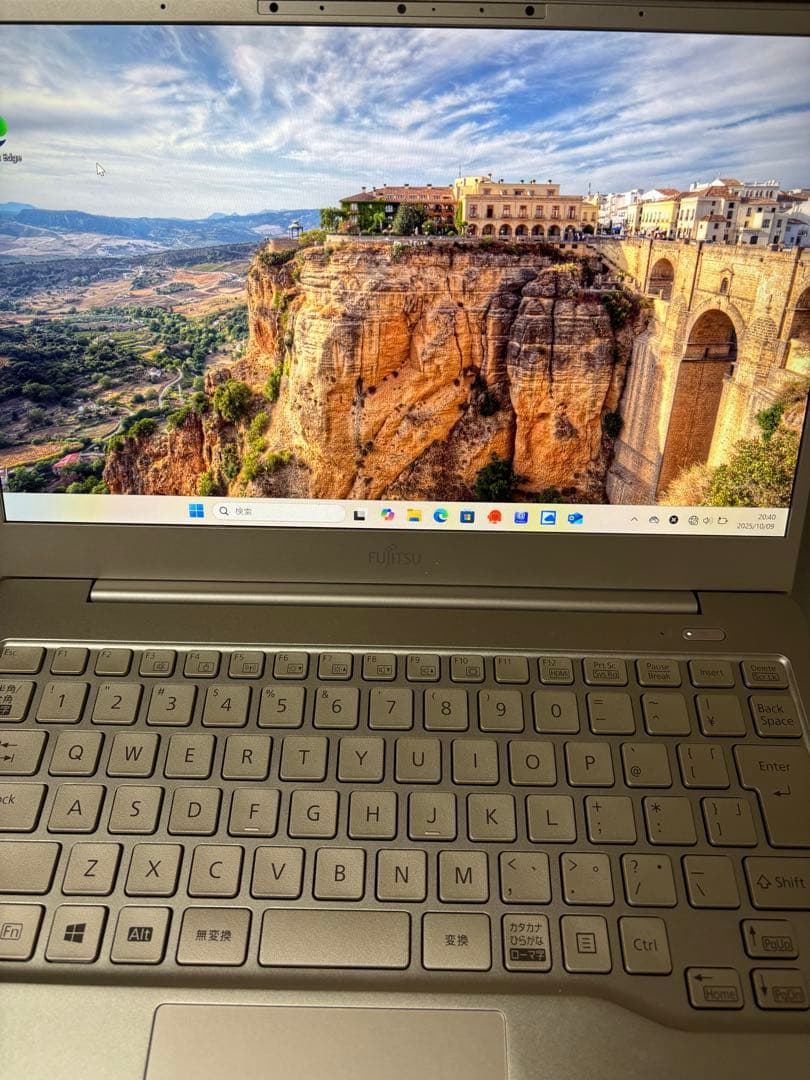 美品！富士通 ノートパソコン 2023年 LIFEBOOK AH 富士通(FUJITSU)ノートパソコン FMV AH53/H2 2023年6月