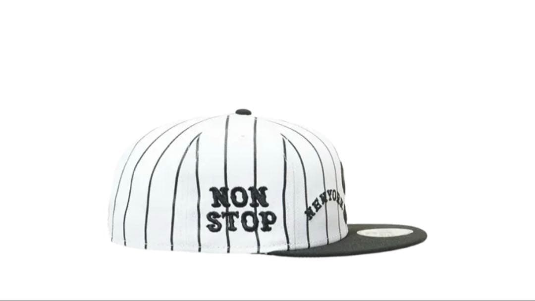 帽子 Supreme x run SLogo NewEra \"Stripe\"