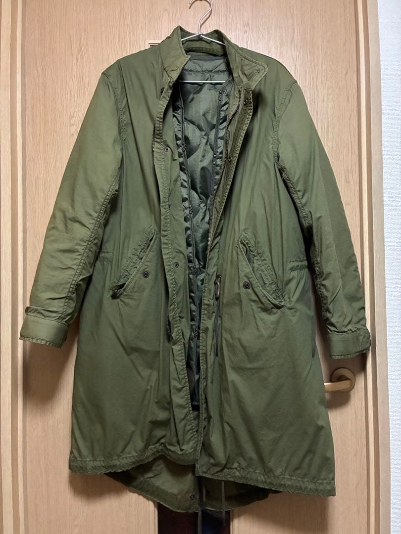 美品】goa モッズコート ファー・ライナー付 - メルカリ