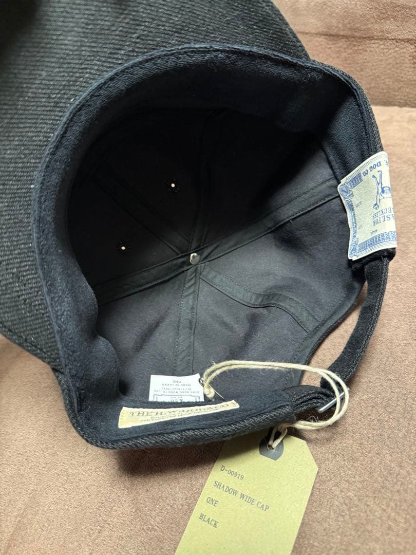 THE H.W.DOG&CO. SHADOW WIDE CAP 新品未使用