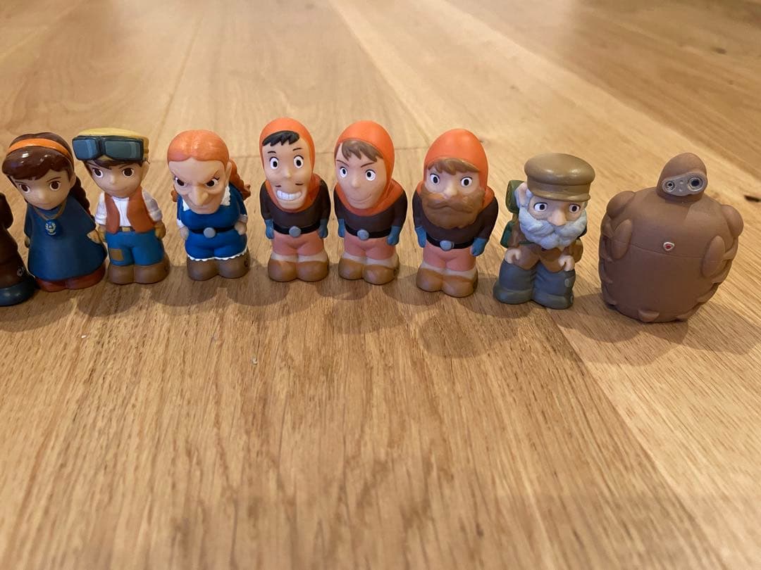 スタジオジブリ(天空の城ラピュタ)指人形12体セット - メルカリ