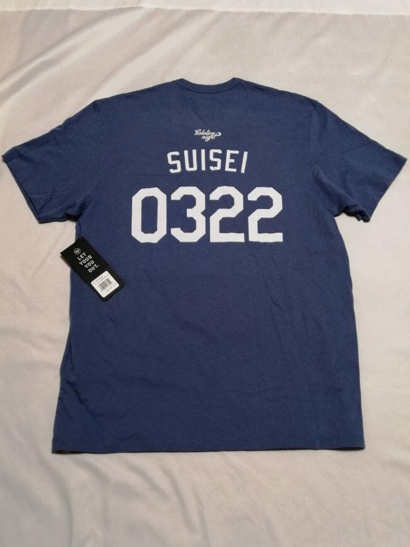 アメリカ限定】星街すいせい ホロライブ ドジャース コラボ Tシャツ