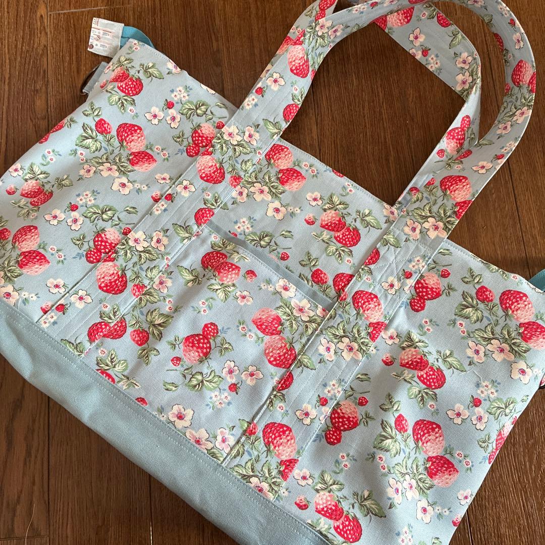 確認⑤kensington キャスキッドソンハンドメイドオーダーバッグ - メルカリ