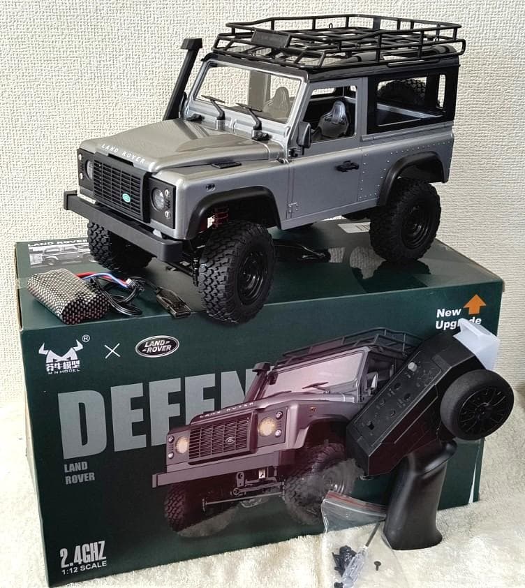 LAND ROVER　MN-99S　1:12SCALE　ラジコン Amazon.com: Hylukon MN99S RC Rock Crawler, 1:12 Scale D90 Land