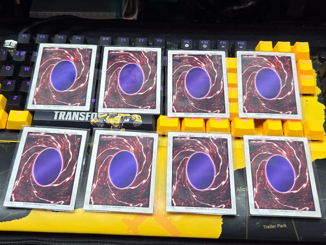 遊戯王 トレーディングカード 8枚セット 主要キャラコンプ 1998年当時品