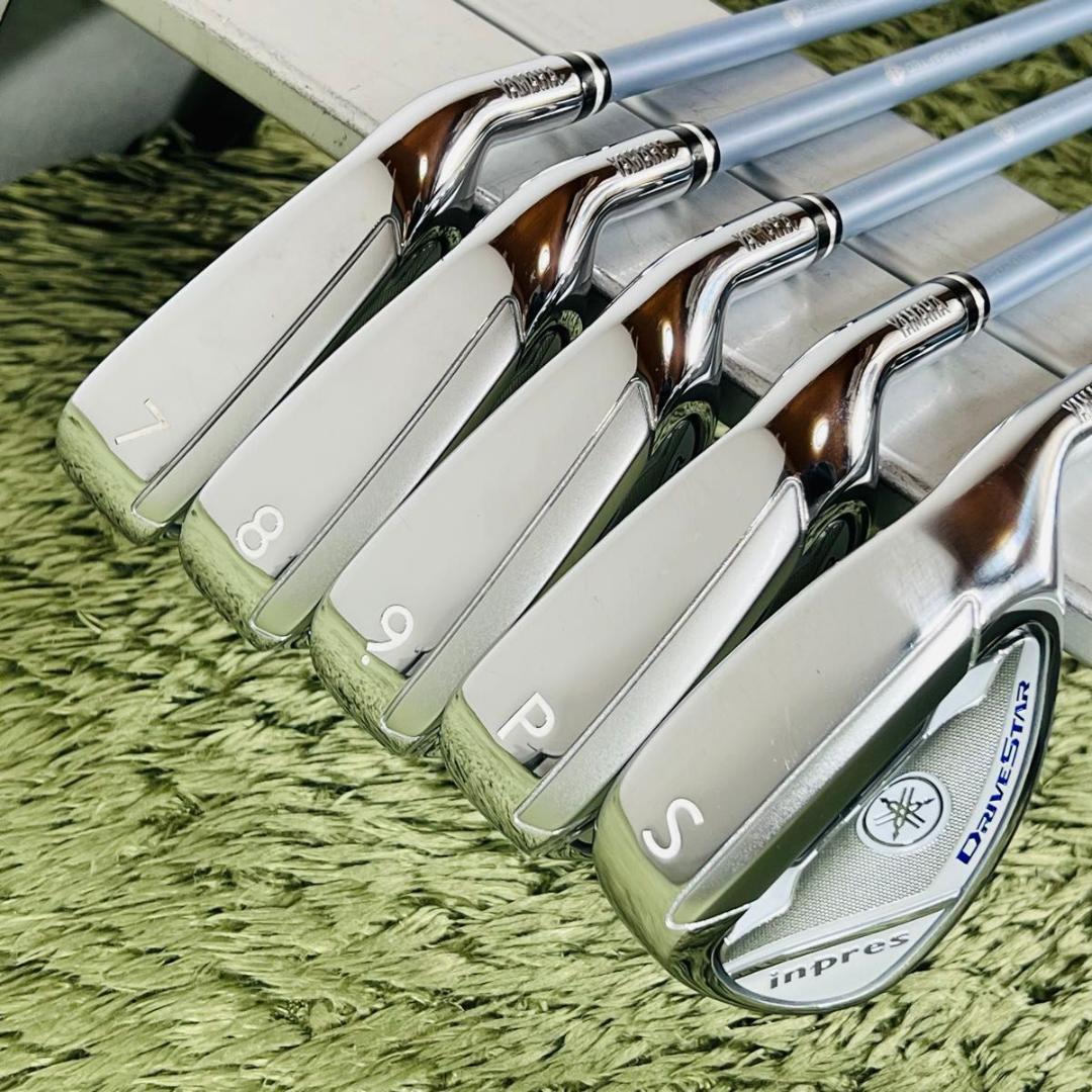 ヤマハ インプレス ドライブスター アイアン5本セット レディース
