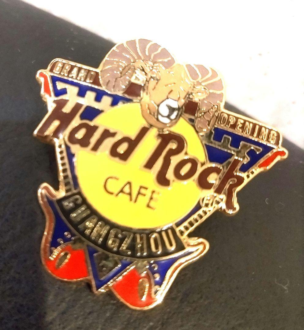 ハードロックカフェ グランドオープニングピン 5都市 8個セット バラ