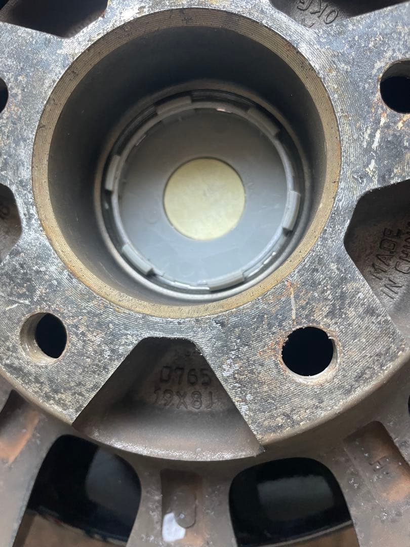 送料込み】レアマイスター ブルネッロ 19インチ 8J+50 114.3 4本