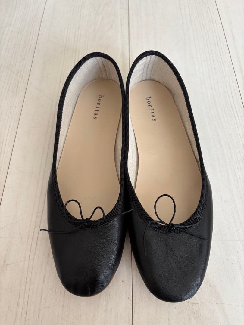 美品！24.5cm スローブイエナ　バレエシューズ