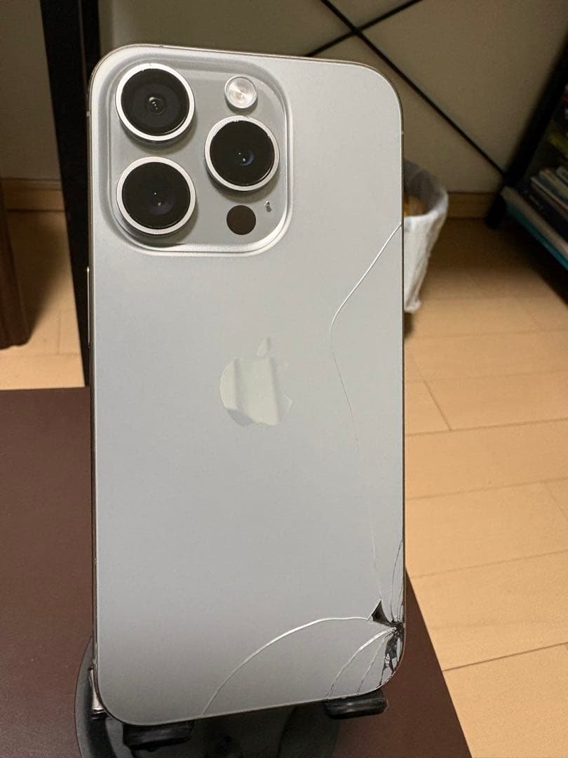 【液晶交換済*非純正】iPhone 15 Pro シルバー 本体 Verizon Apple iPhone 15 Pro 512GB Natural Titanium - Walmart.com