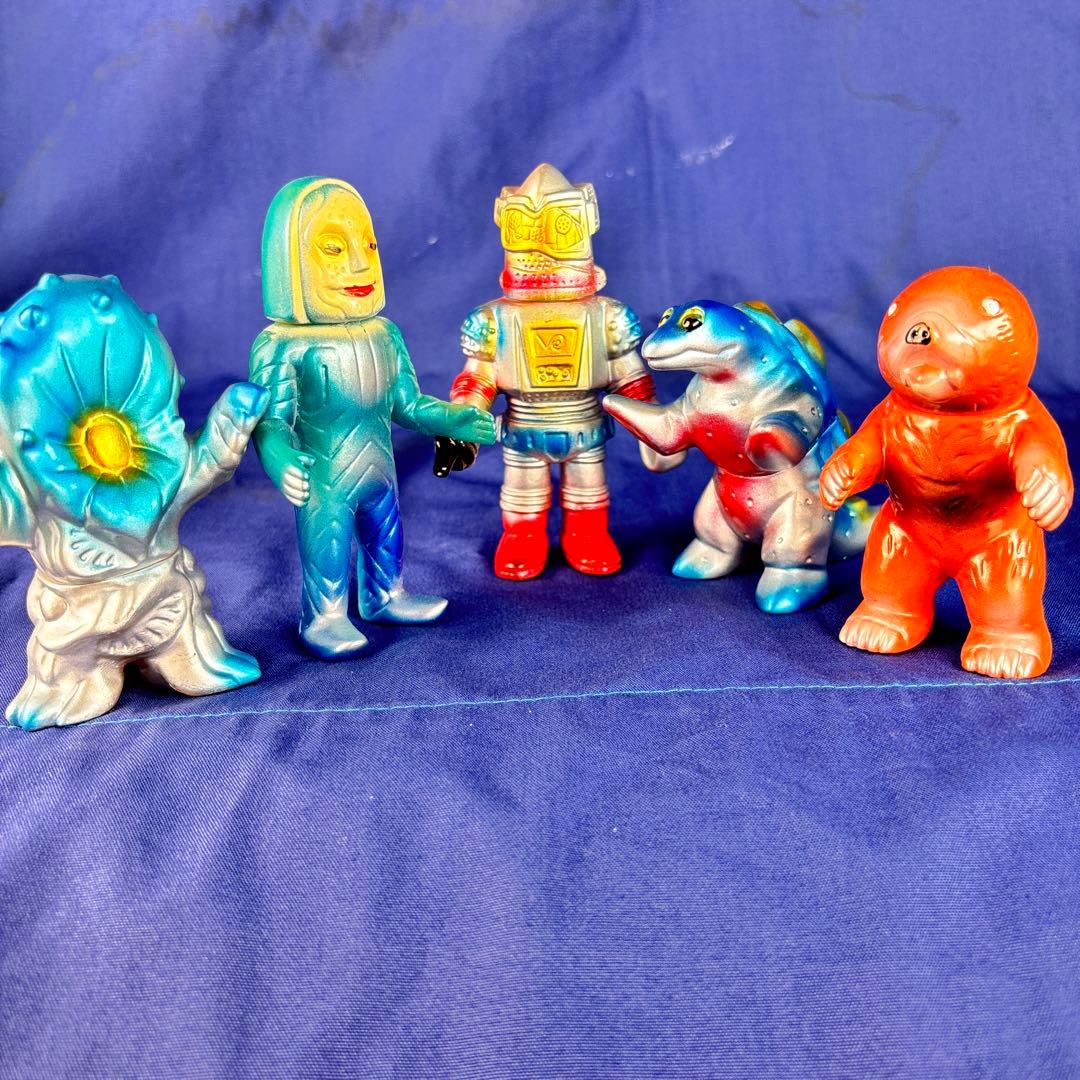 M1号 ミニサイズ ソフビ 五体 後藤彩色所塗装 ブルマァク - メルカリ