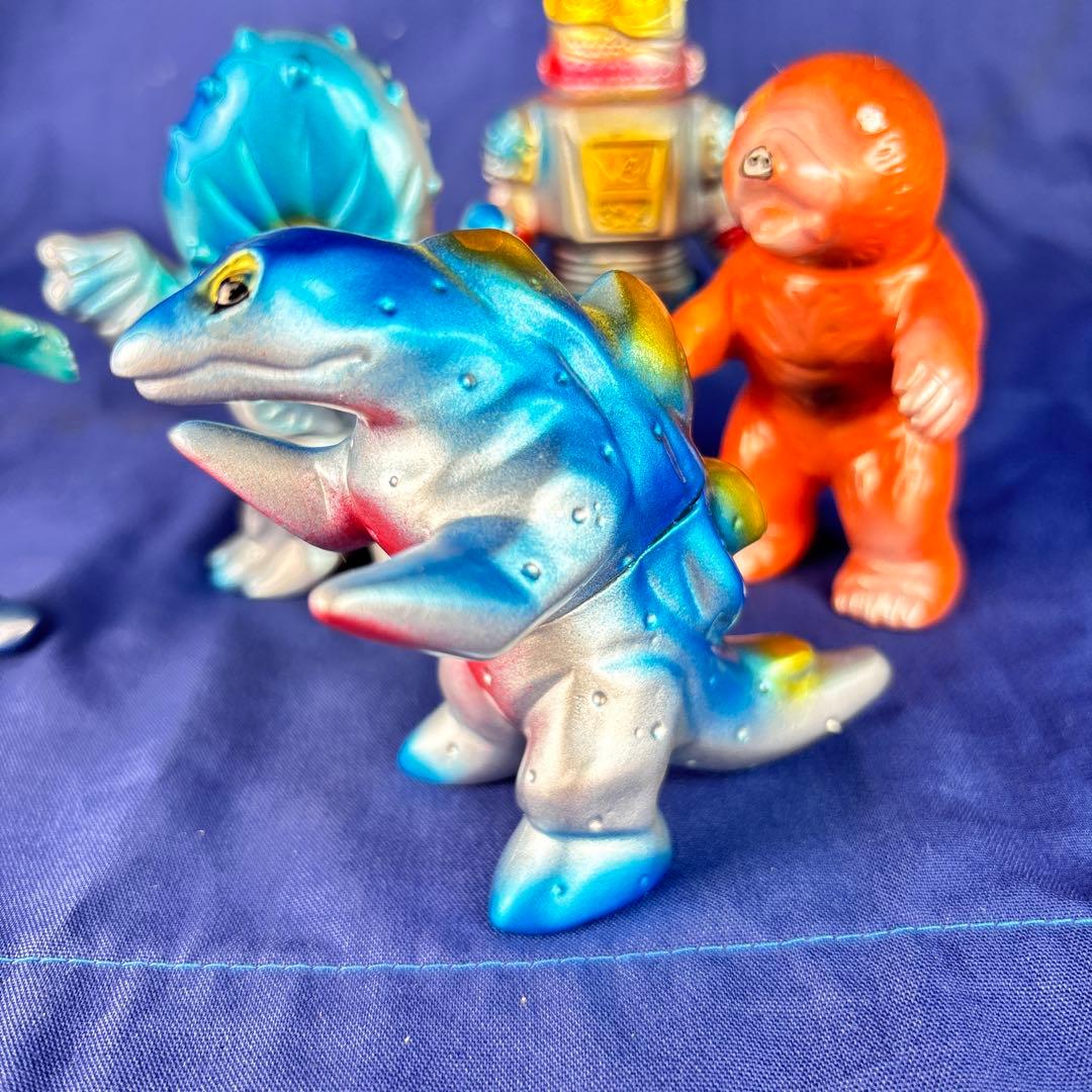 M1号 ミニサイズ ソフビ 五体 後藤彩色所塗装 ブルマァク - メルカリ