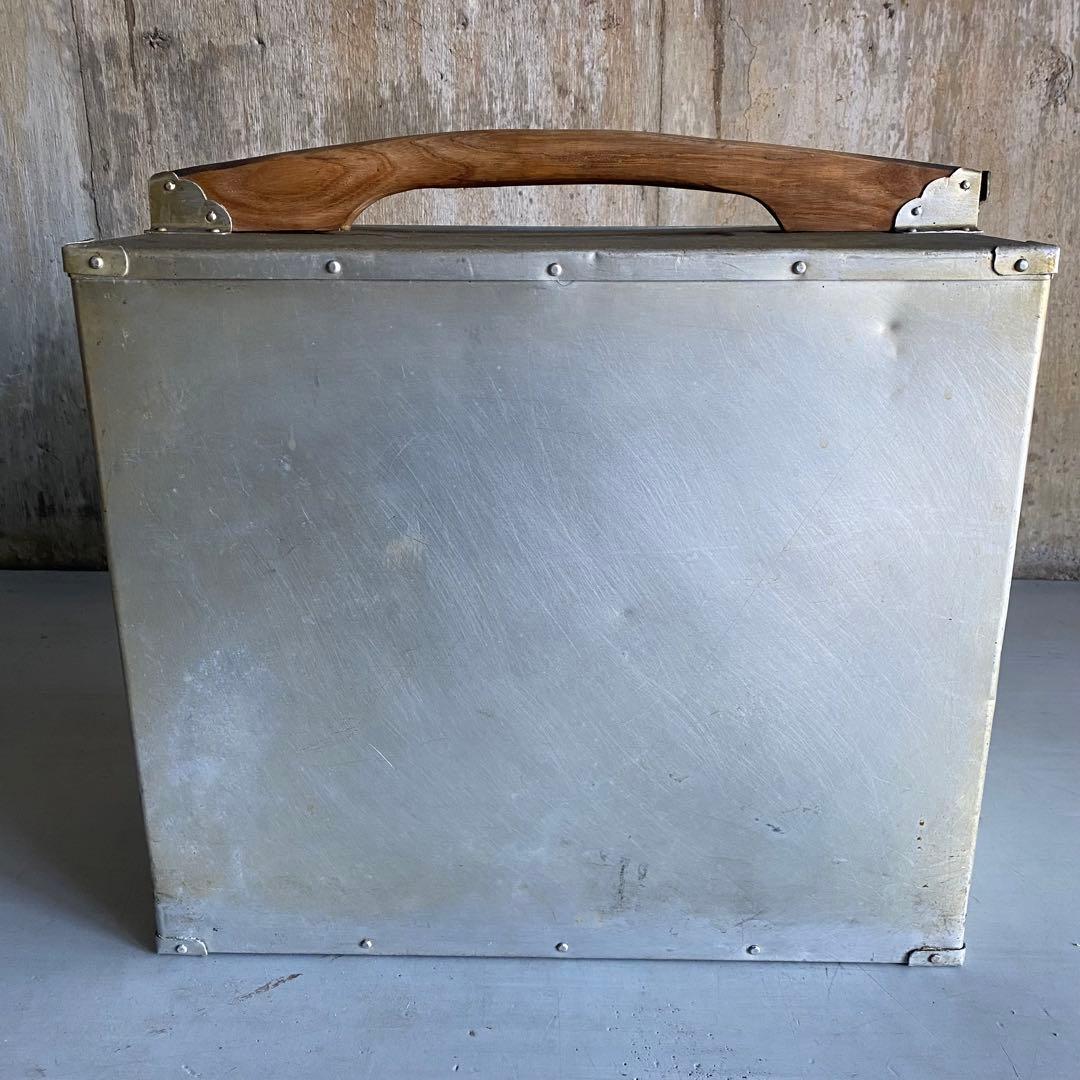 岡持ち おかもち 横長 大型 昭和レトロ ヴィンテージ レトロ 古道具 ⑤