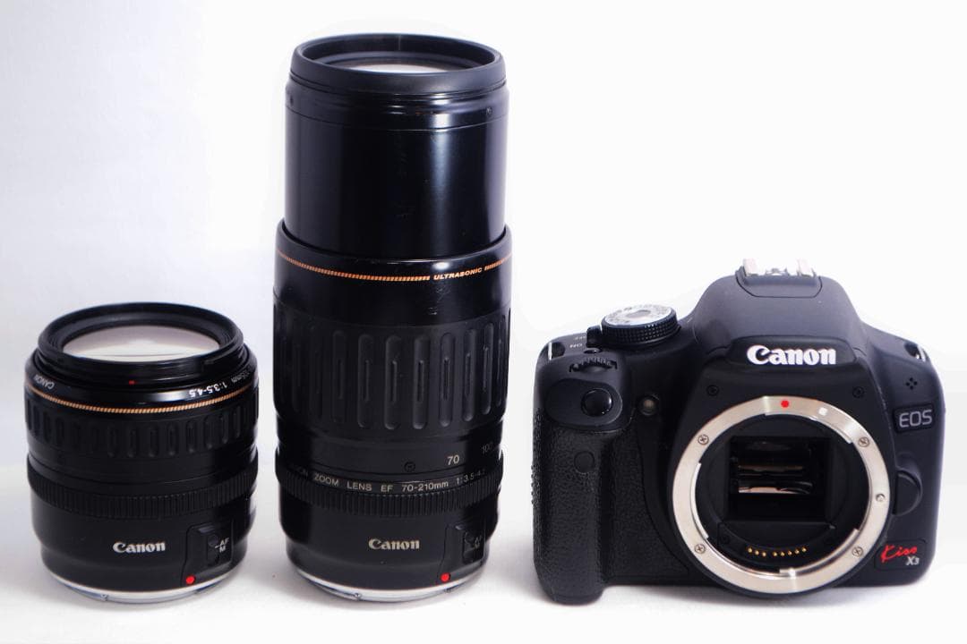 ❤初心者お勧め❤スマホ転送ＯＫ❤動画撮影❤kiss x3❤届いてすぐ使える❤