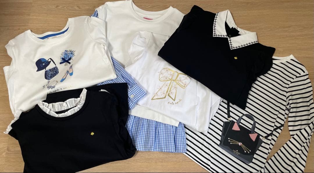 ケイトスペード 女の子　160 長袖Tシャツ 6枚セット　美品 kate spade NEW YORK（ケイト・スペード ニューヨーク） ケイト