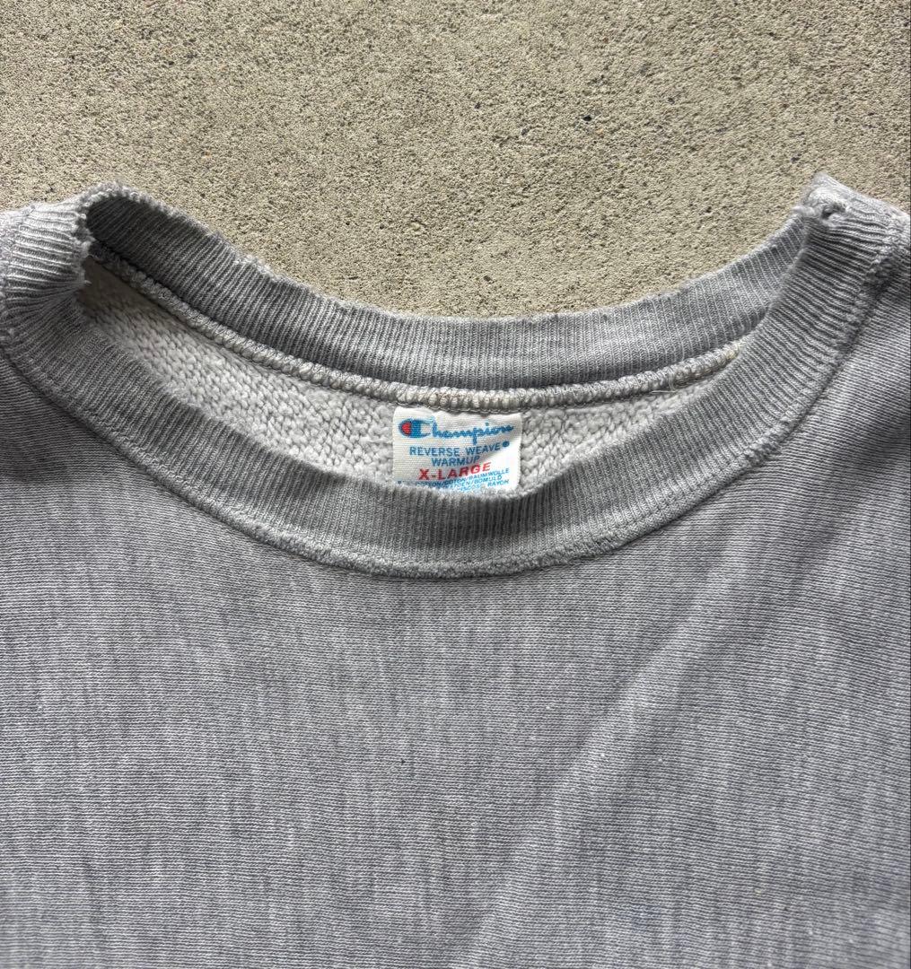 80s チャンピオン リバースウィーブ前期 ステンシル ビンテージ 襤褸