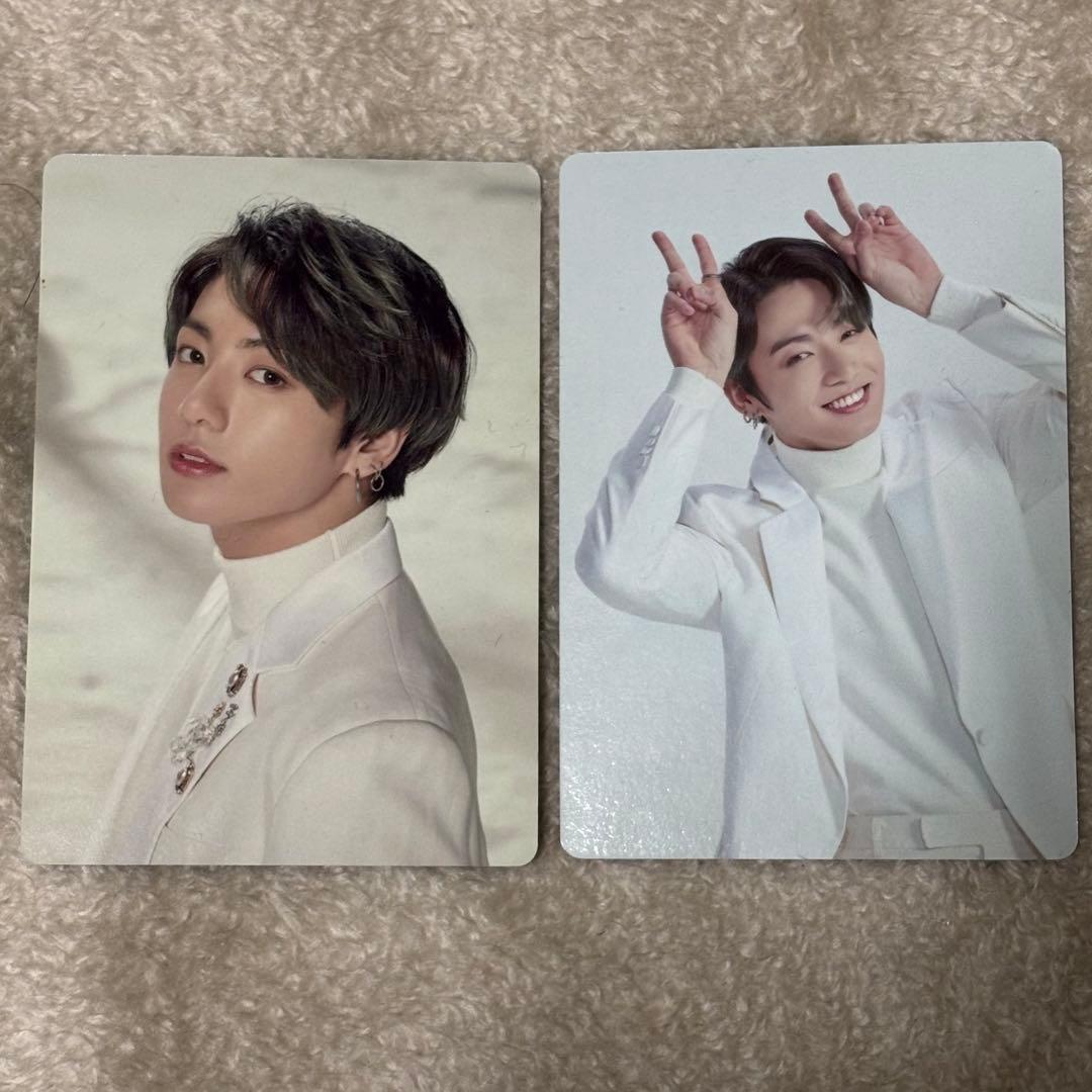 BTS ジョングク ミニフォト 2枚セット - メルカリ