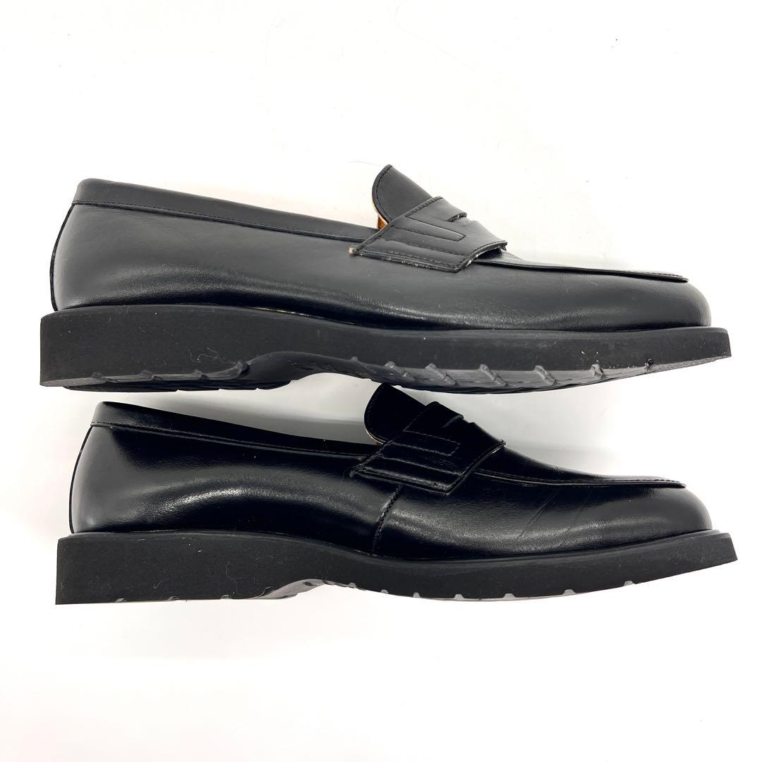 【美品】KENFORD ケンフォード　ローファー　黒　24.5EEE