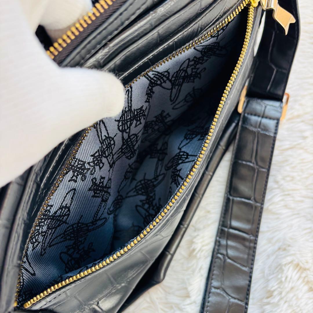 vivienne westwood クロコダイル 2way オーブ ショルダー