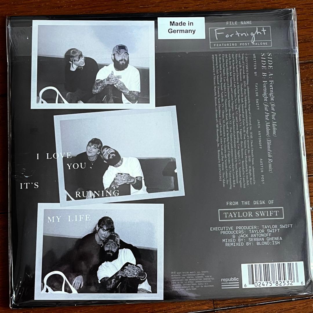 新品】Taylor Swift / Fortnight レコード RSD - メルカリ