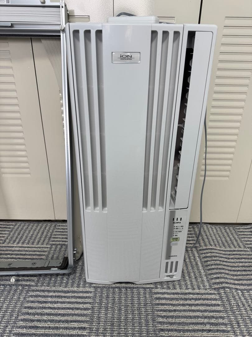 2025年製　2.3回使用 コロナ ウインドエアコン CW-FA1625R コロナ CW-F1623R(WS) 冷房専用ウインドエアコン スタンダードシリーズ