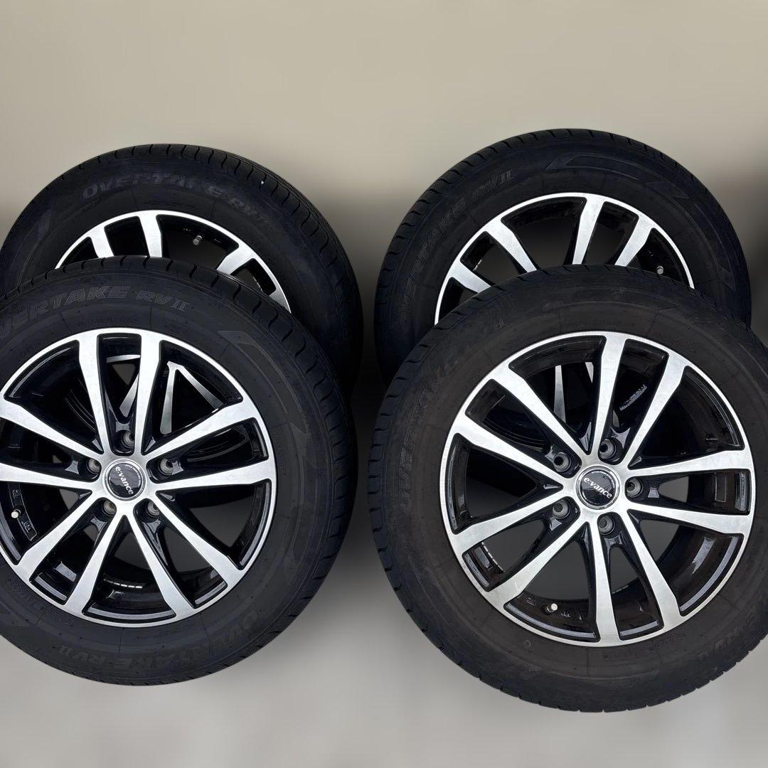 OVERTAKE RYⅡ ノーマル16インチ AUTOBACS OVERTAKE RV2 205/60R16 92H（ホイールセット） | タイヤの