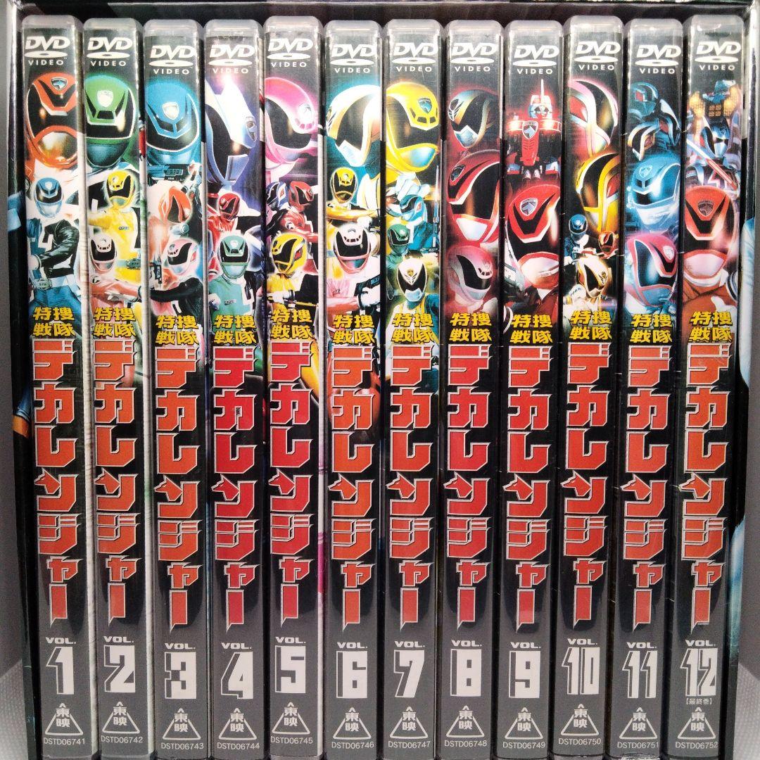 特捜戦隊デカレンジャー DVD ボックス 全巻 vol.1～12 - メルカリ